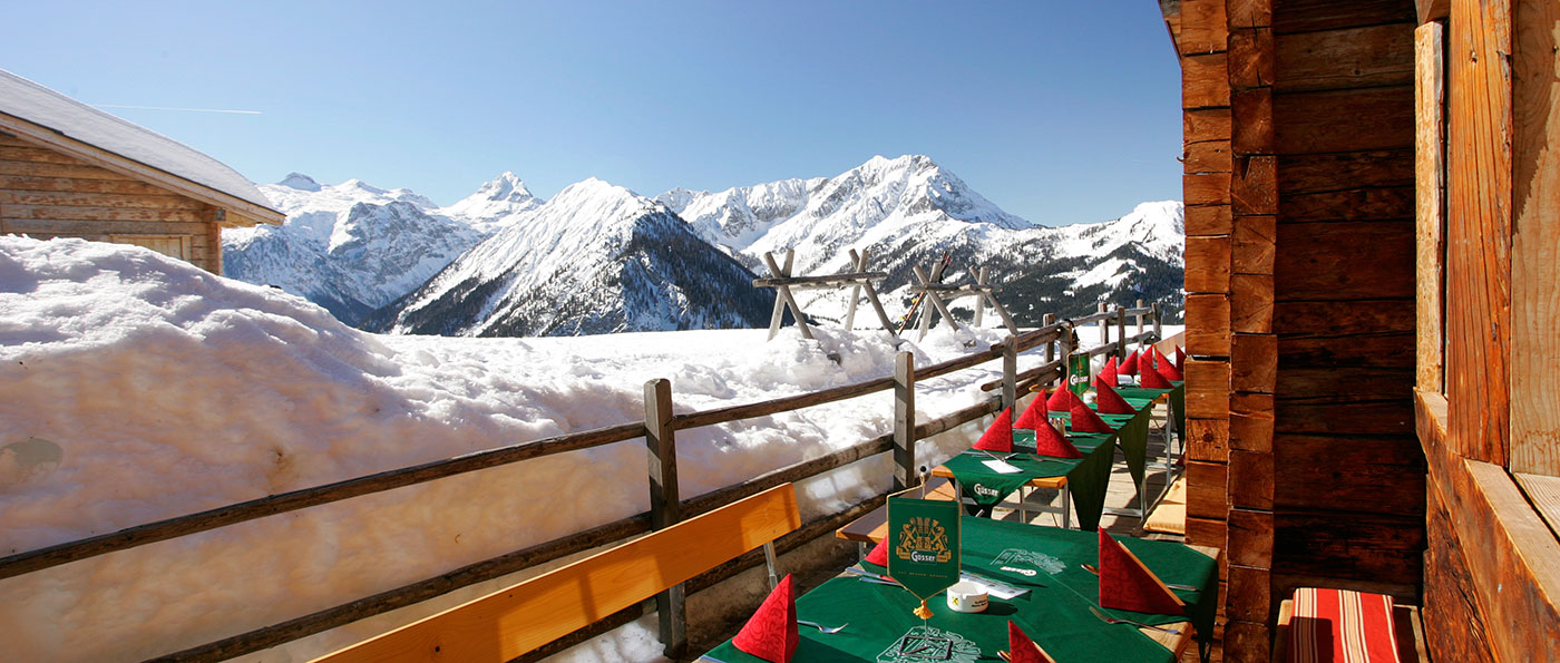 Gloneralm - Skihütte in Flachauwinkl-Zauchensee, Ski amadé